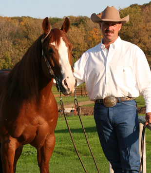 Bob Janssen with Smart Chicaway a/k/a Rocky